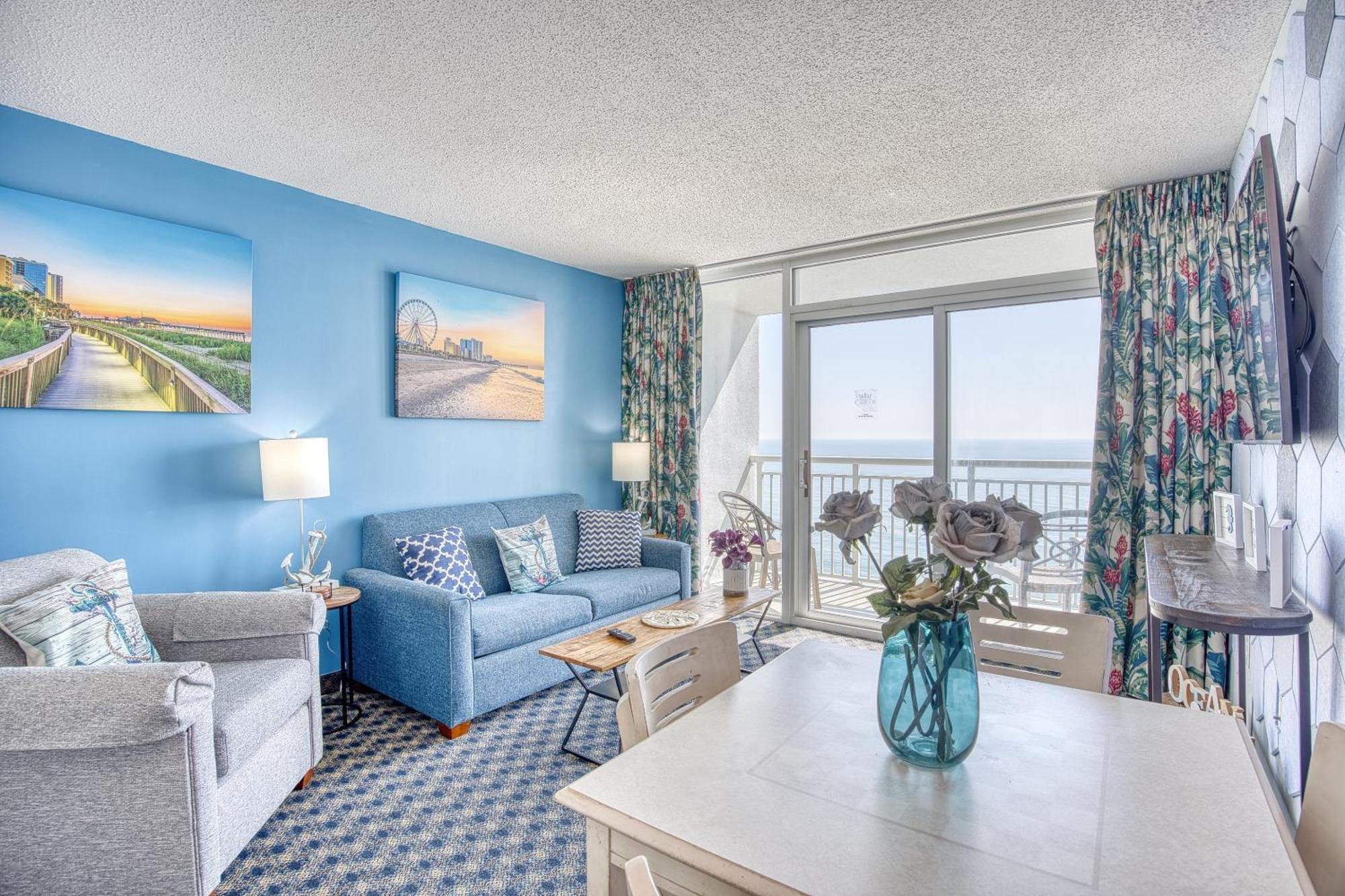 Oceanfront Beach Serenity Stay Миртъл Бийч Екстериор снимка